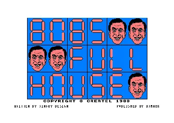 Bob's Full House (UK) (1988) screen shot title